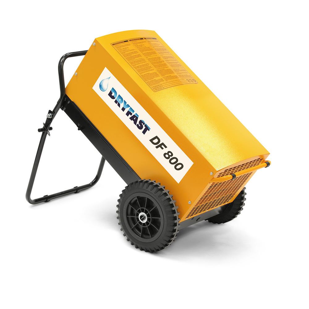 VERRIJDBARE BOUWDROGER MET URENTELLER R454C REF:DF800F