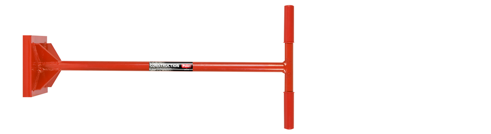 VIERKANTE GRONDDAMMER 180X180mm-12,5kg REF:27200 POLET