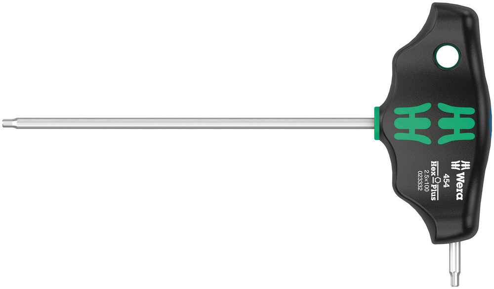 454 HEX-PLUS 2,5 X 100 MM 2516103 REF:WER05023332001 WERA
