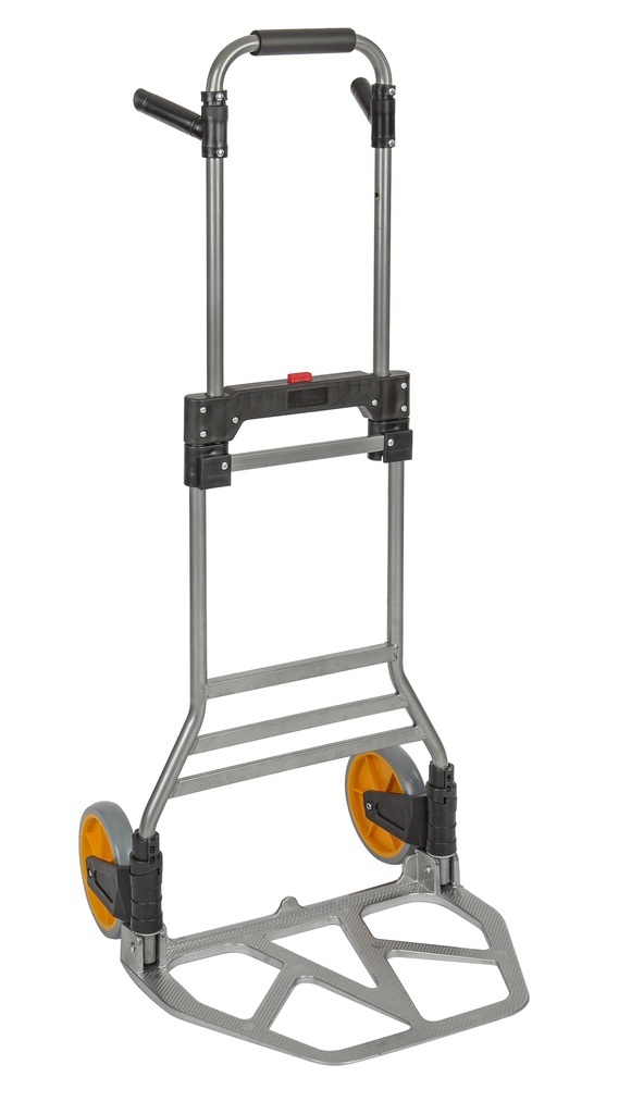 TRANSPORTKAR ALUMINIUM INKLAPBAAR MET HANDVAT 120KG REF:TR221H PRACTOHOME