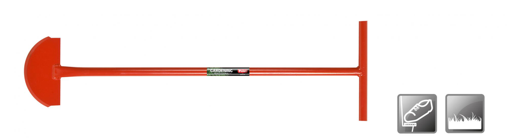 GRASKANTSTEKER T-STEEL METAAL REF:45006 POLET