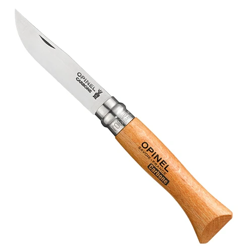 ZAKMES N06 CARBON NIET RVS/HOUT REF:5018-06 8 OPINEL