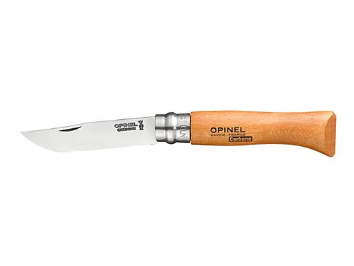 ZAKMES N09 CARBON NIET RVS/HOUT VIROBLOC REF:5018-09 8 OPINEL
