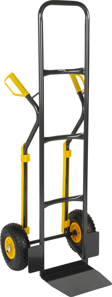 TRANSPORTKAR STAAL GRIJS 1.39m 200KG REF:TR216 PRACTOHOME