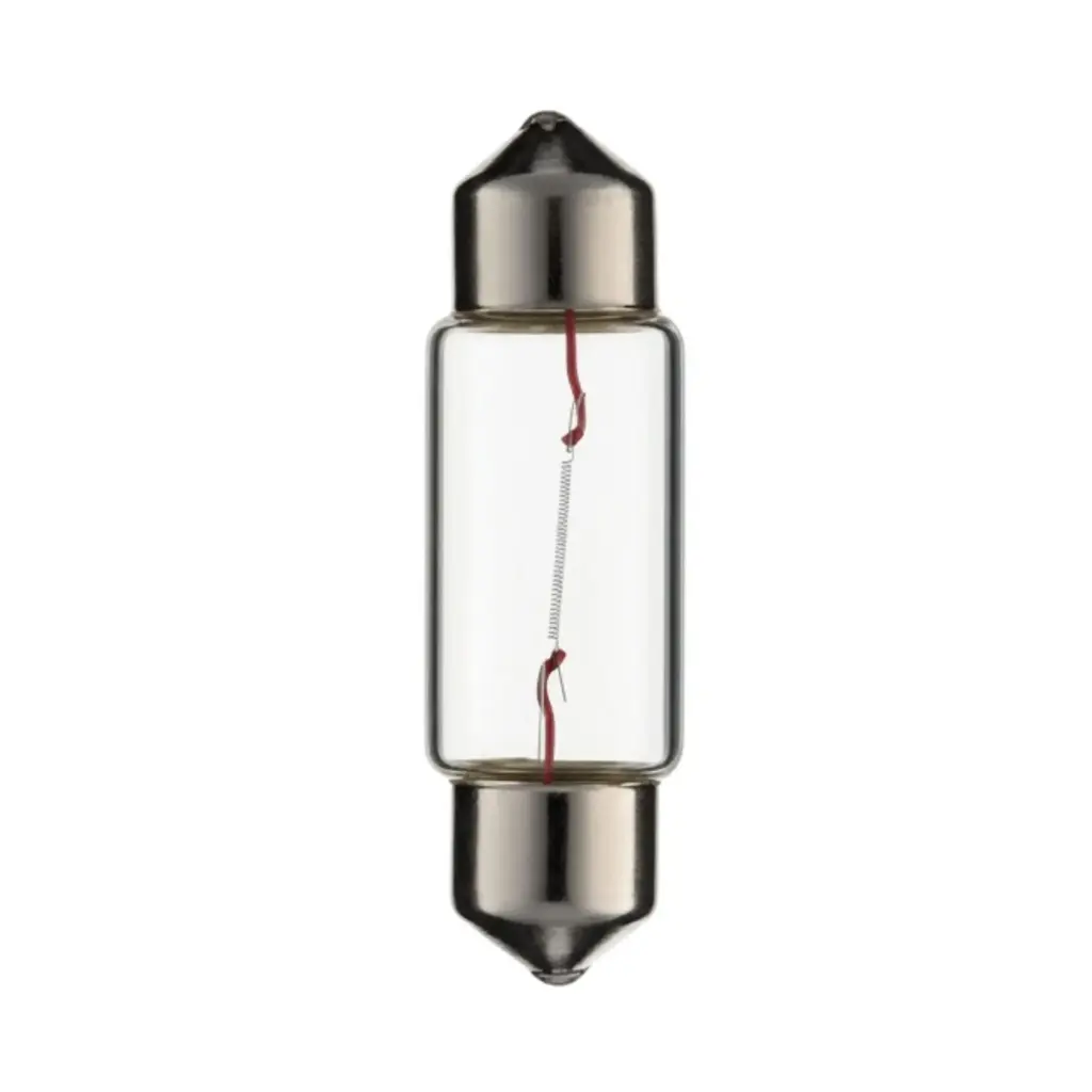 SIGNALISATIELAMP BUIS 12V 5W 11X38 BLISTER REF:182400 BOSMA