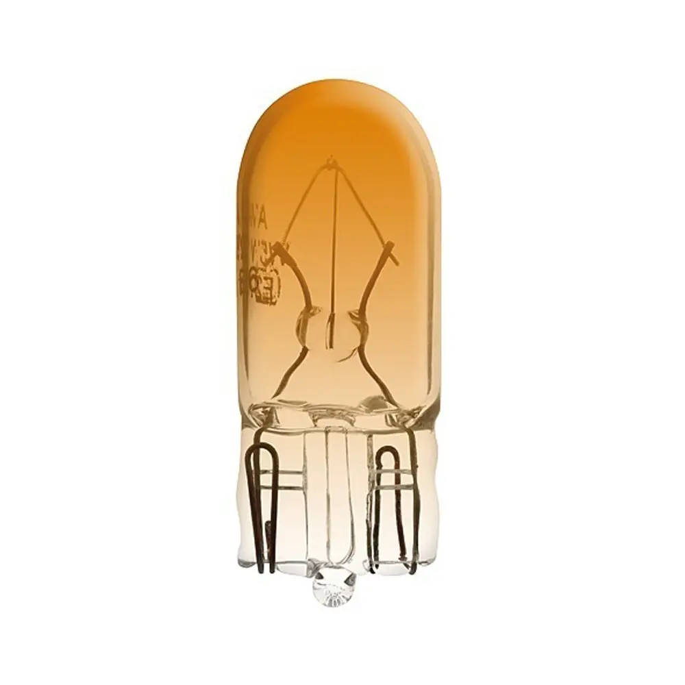SIGNALISATIELAMP 12V 5W W2.1X9.5D ORANJE REF:182760 BOSMA