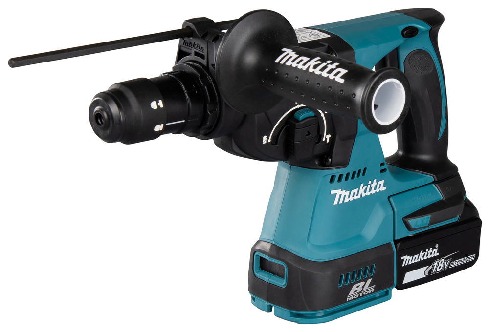 ACCU SDS+ COMBIHAMER 24MM LXT 18V + 1X BL1850B + MAKPAC REF:DHR243T1J MAKITA