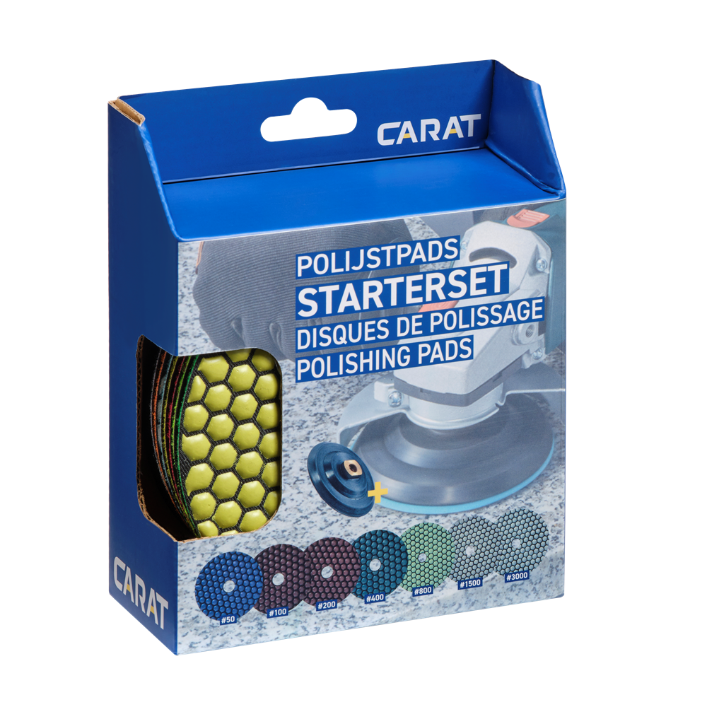 STARTERSET POLIJSTPAD REF:EGPSET0000 CARAT