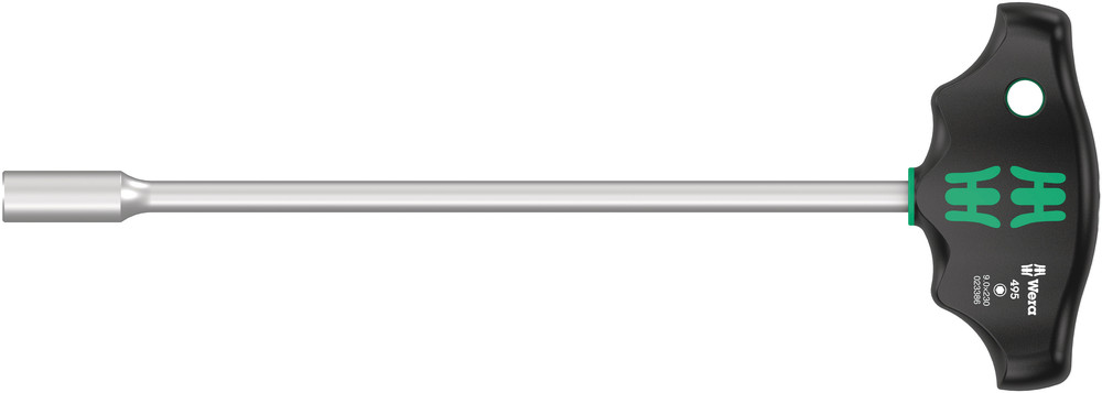 495 9X230 MM T-HANDLE NUTSPINNER REF:2516150 WERA