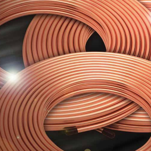 KOPEREN BUIS PER ROL 5 M Ø 10MM  REF:711050