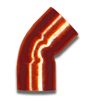 1 KOPER BOCHT 45 MF 22 MM REF:711377