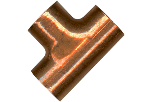 1 KOPER TEE 90 FFF 12 MM  REF:711414