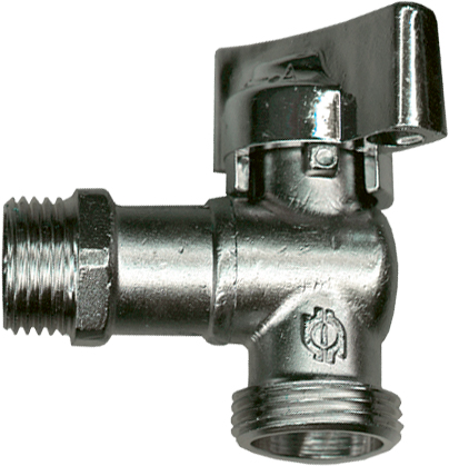 1 HOEKSTOPKRAAN MET KOGEL 3/4 REF:721477