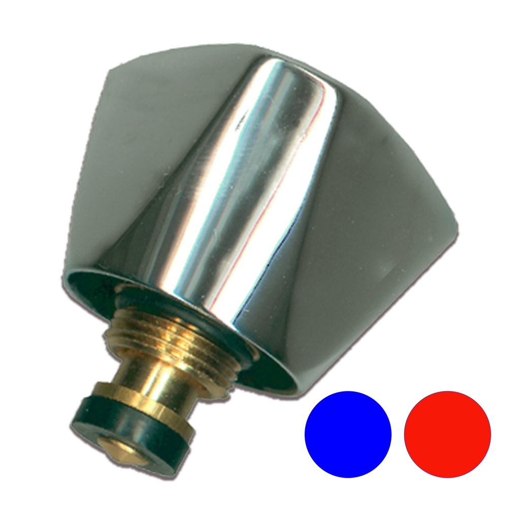 1 DRIEKANTKRAANKOP 1/2 BL+ROOD REF:721586