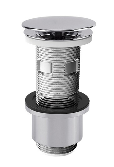 LAVABOPLUG CUT&CLICK UNIVERS. VERCHROOMD 5/4-100MM REF:751016