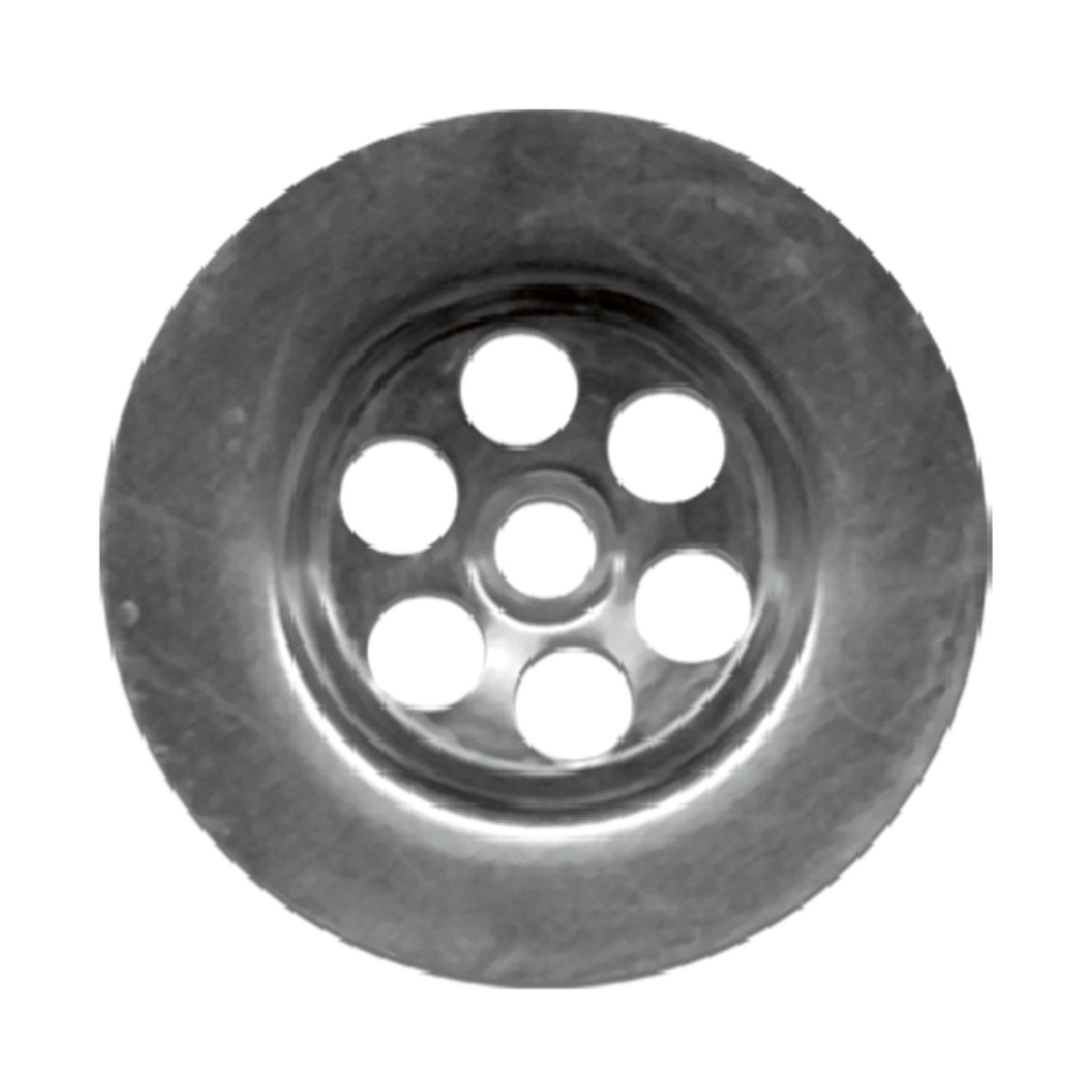 KREPIENPLAAT Ø 70 MM VERCHROOMD REF:751391