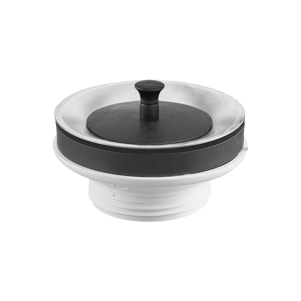 AFVOERPLUG M/STOP VR WASTAFEL KUNSTSTOF 5/4 REF:751422
