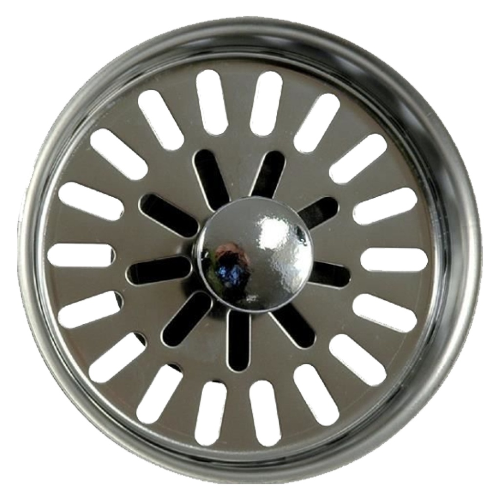 INOX KORF VOOR AFVOER Ø90MM INOX REF:751443
