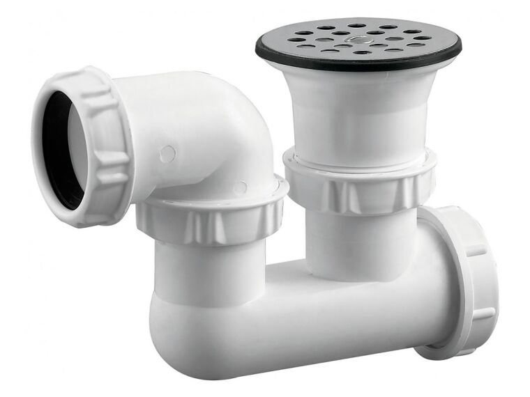 DOUCHESIFON KORT M/KREPIEN 6/4POLYPROPYLEEN REF:753515