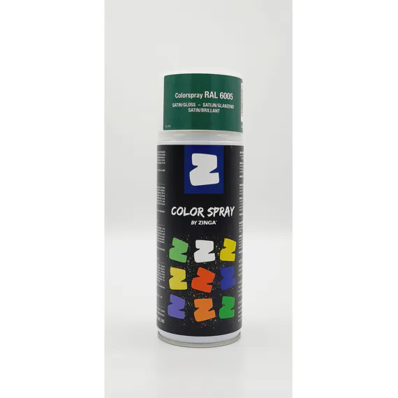 COLOR SPRAY BY ZINGA RAL 6005 BGROEN 400ML REF:HGHI-CLSPR-6005 ZINGA