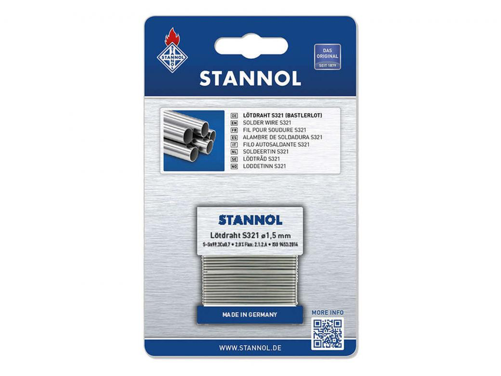 SOLDEERDRAAD S321 S-SN99,3CU0,7-1,5MMX1M KA REF:380942