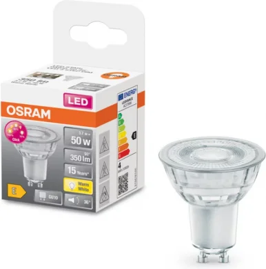 LED SSTAR PAR16 3DIM GU10 4.5W WW REF:590543318 OSRAM