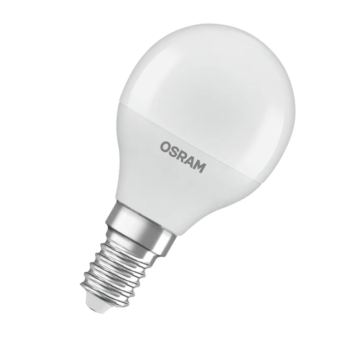LED BASE CLASSIC P40 E14 5.5W WW MAT 5X REF:590515273 OSRAM