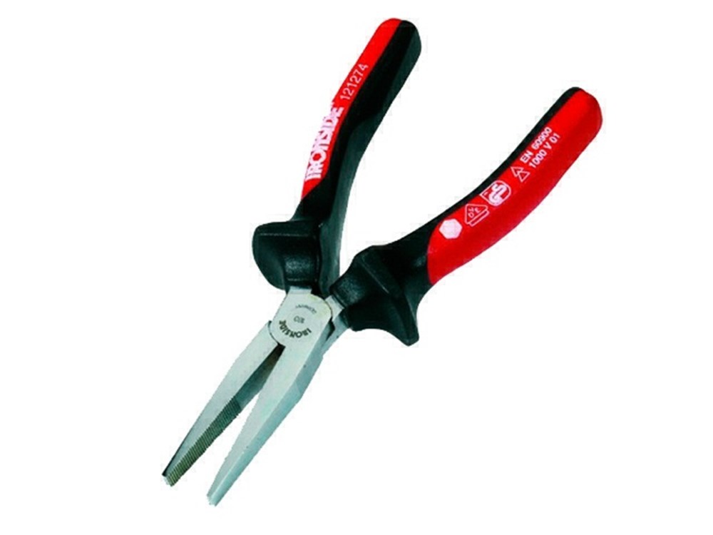 TANG PLATTE LANGE BEK 160MM VDE IR121274