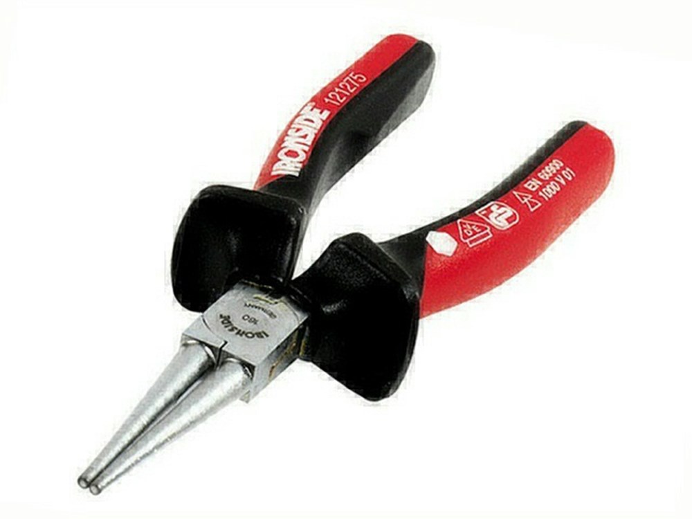 TANG 1/2RONDE LANGE BEK 160MM VDE IR121275