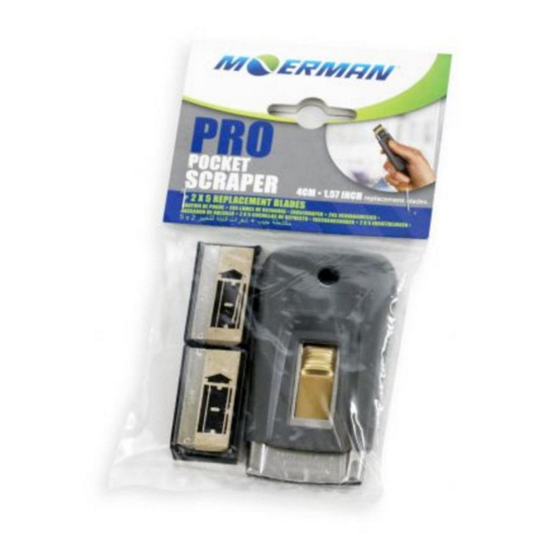 PRO POCKET SCRAPER + 2X5 BLADES REF:18085