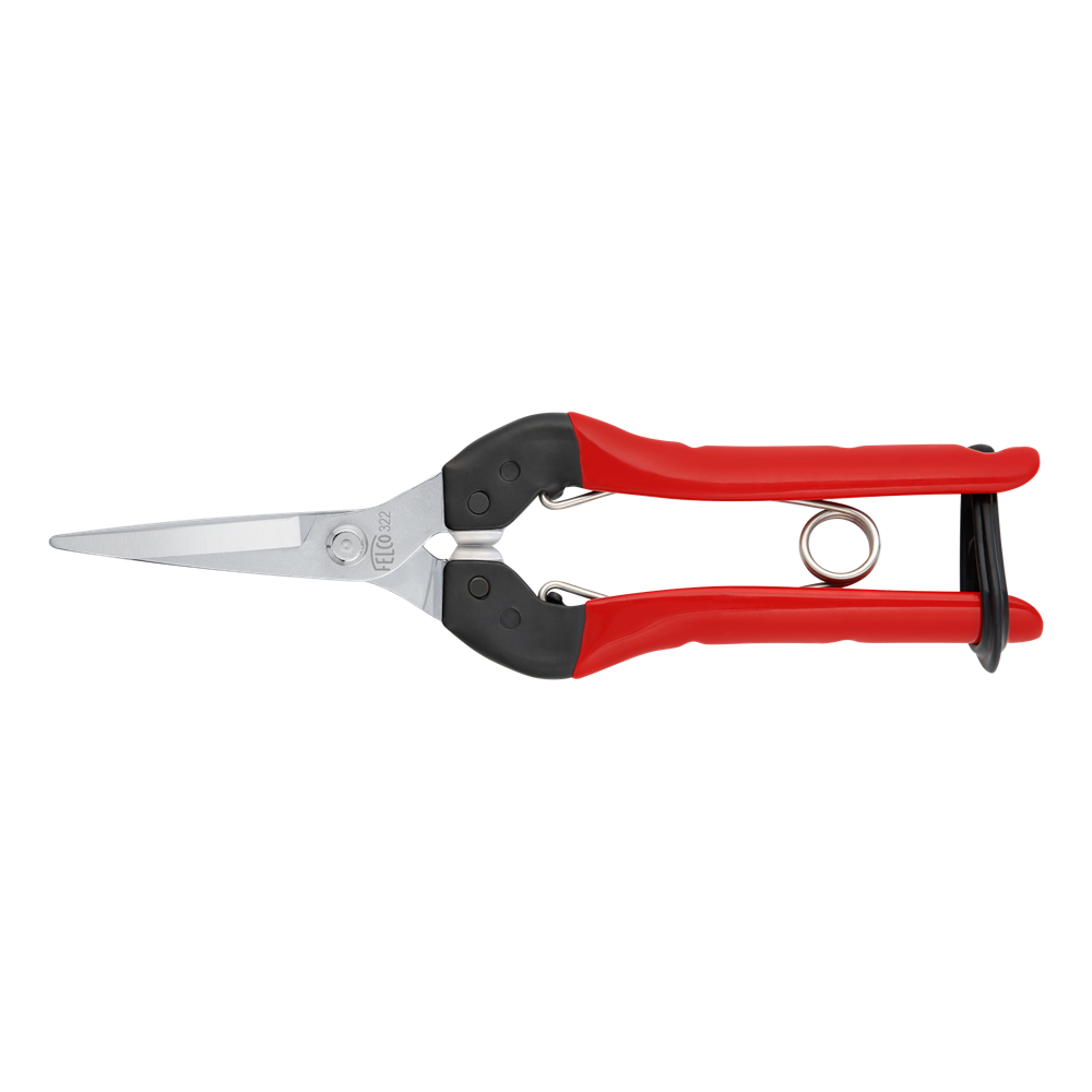 DUNSCHAAR STALEN HANDGREEP, RECHT SNIJMES, 190MM REF:FELCO 322 FELCO