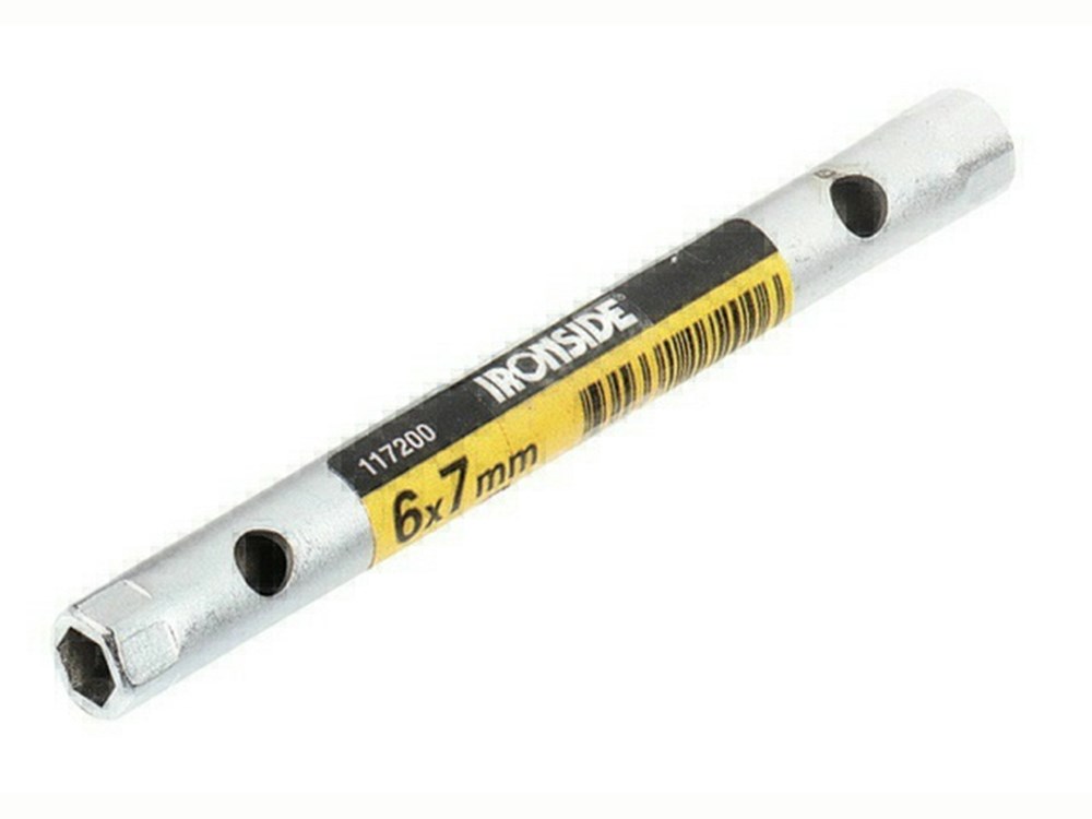 PIJPSLEUTEL RECHT 6X 7 / L100MM IR117200