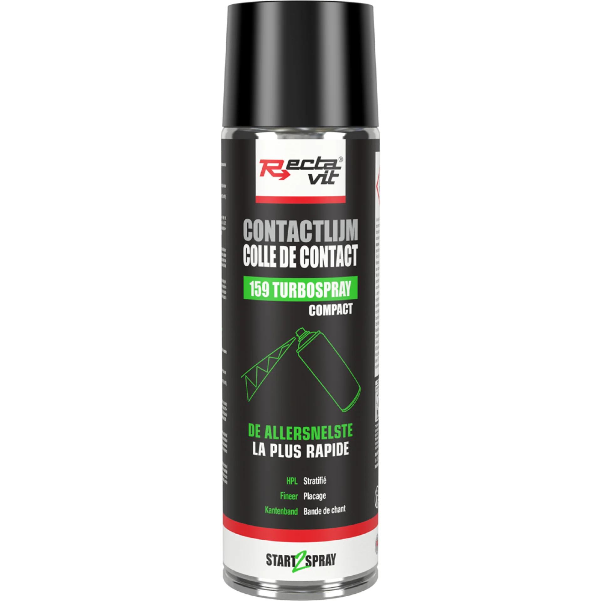159 TURBOSPRAY COMPACT 500ML REF:154620 RECTAVIT