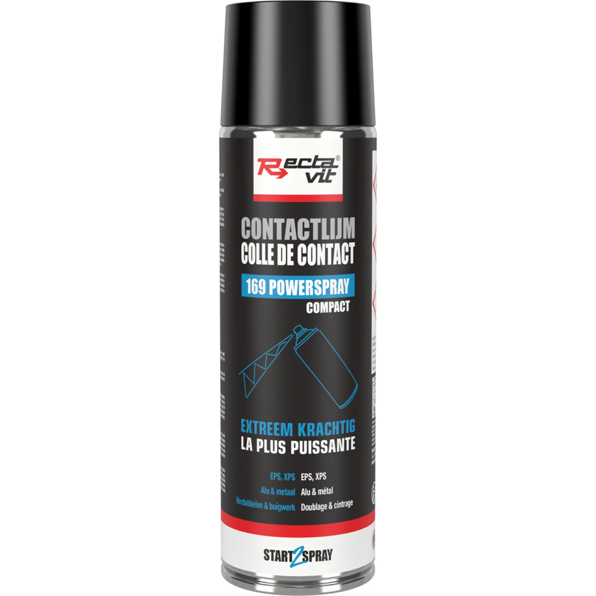169 POWERSPRAY COMPACT 500ML REF:154622 RECTAVIT