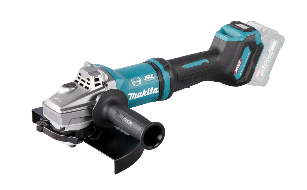 ACCU HAAKSE SLIJPER 230MM XGT 40VMAX AWS + KOFFER (ZONDER ACCU'S NOCH LADER). REF:GA038GZ01 MAKITA