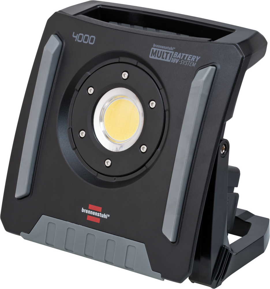 MULTI BATTERIJ LED-BOUWLAMP 4000 MA, 4500LM, IP65 REF:1173140400 BRENNENSTUHL