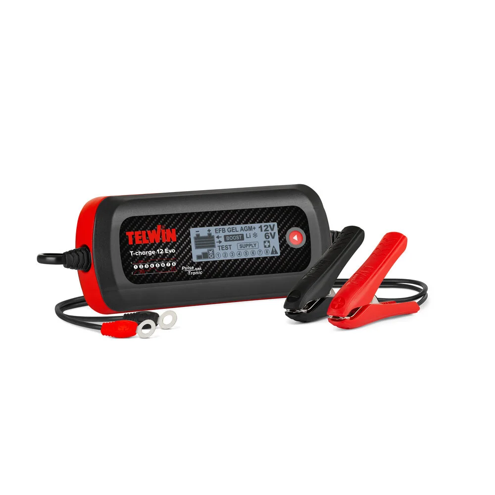 DRAAGBARE ELEKTRONISCHE BATTERIJLADER T-CHARGE12 EVO REF:830807578 TELWIN