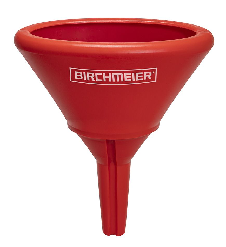 TRECHTER OVAAL 19X12.5CM 21CM HOOG ROOD REF:72600499 BIRCHMEIER