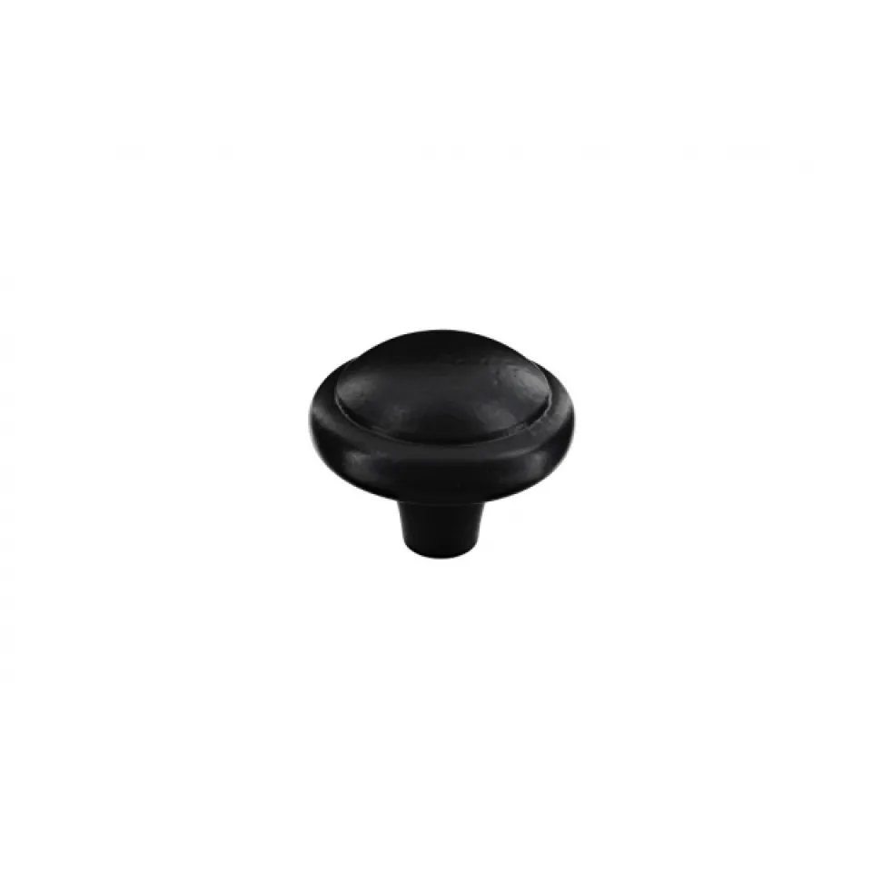 KNOP GEGOTEN IJZER  SNOWDON 38MM ZWART REF:01.4053.05