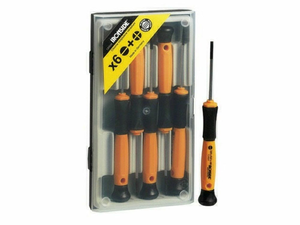 PRECISIE SCHROEVENDRAAIER 6ST. (4XSL+2PH) IR120524