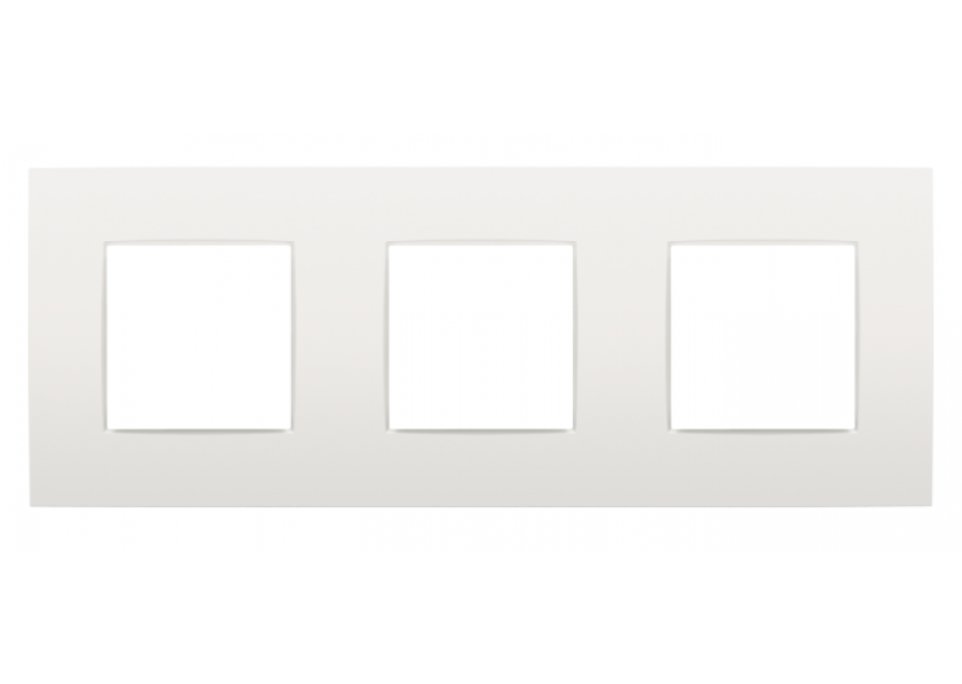 AFDEKPLAAT 3V HORIZONTAAL INTENSE WHITE REF:795885559