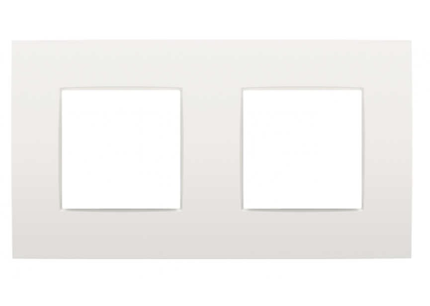 AFDEKPLAAT 2V HORIZONTAAL INTENSE WHITE REF:795885537