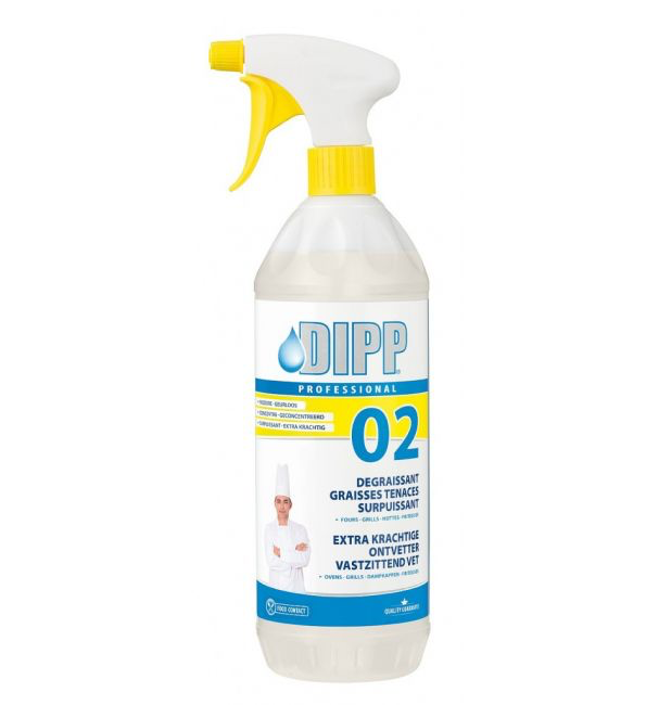 DIPP N°02 XTRA KRACHTIGE ONTVETTER 1L REF:4471006 DIPP - PROFESSIONEEL GEBRUIK