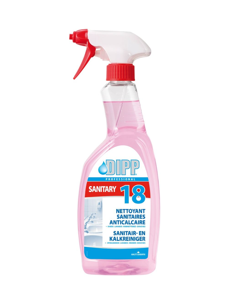 DIPP N°18 SANITAIR EN KALKREINIGER 750ML REF:4471818 DIPP