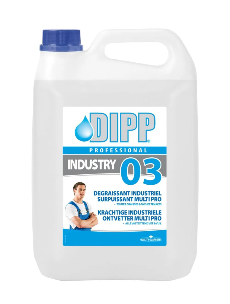DIPP N°03 INDUST MULTI-ONTVETTER 5L REF:4468020 DIPP - PROFESSIONEEL GEBRUIK
