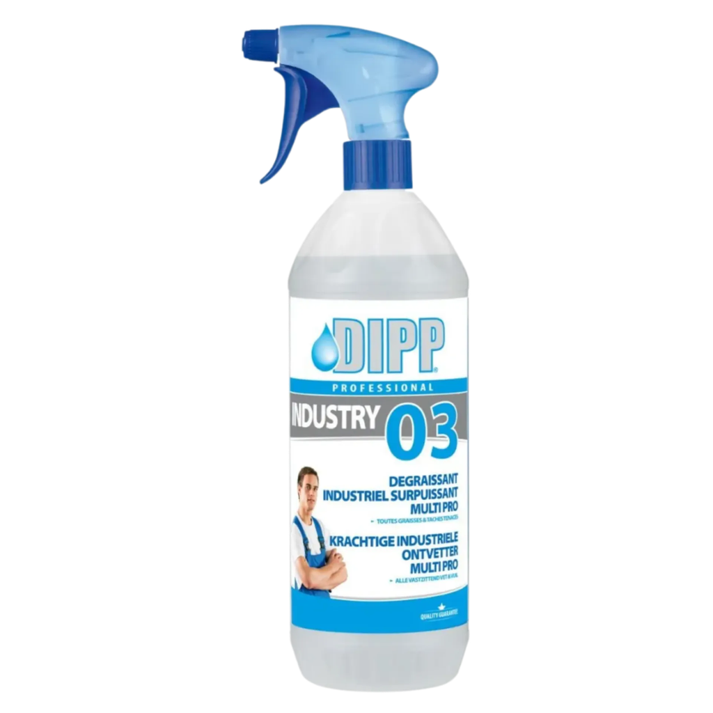 DIPP N°03 INDUST MULTI-ONTVETTER 1L SPRAY REF:4468006 DIPP - PROFESSIONEEL GEBRUIK