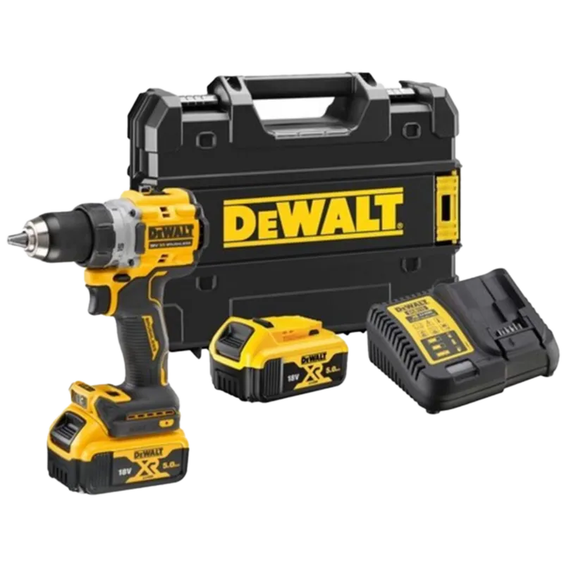 18V XR G3 COMP SCHROEF/BOORMACHINE 1XPOWERSTACK IN TSTAK REF:DCD800E1T-QW DEWALT
