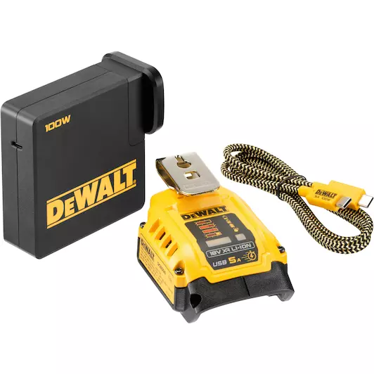 18V XR USB LAADADAPTER REF:DCB094K-QW DEWALT