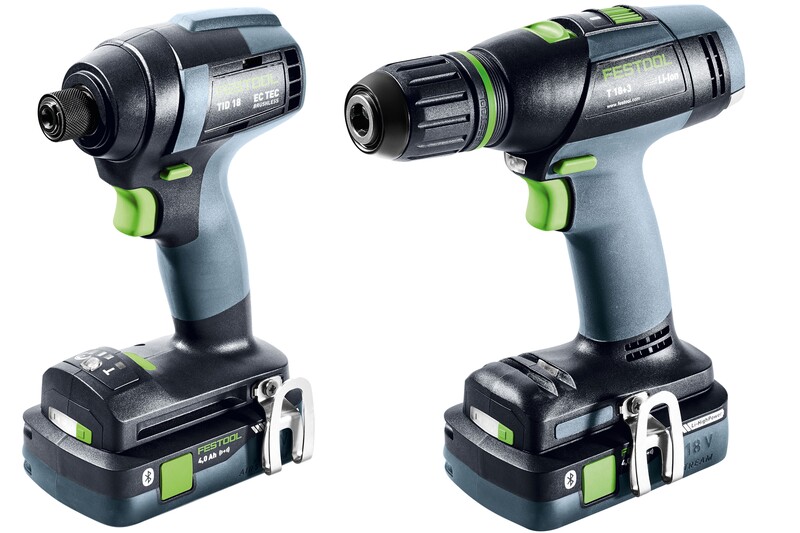 ACCU KLOPBOORMACHINE TID 18 HPC4.0 I-SET T18 REF:577244 FESTOOL