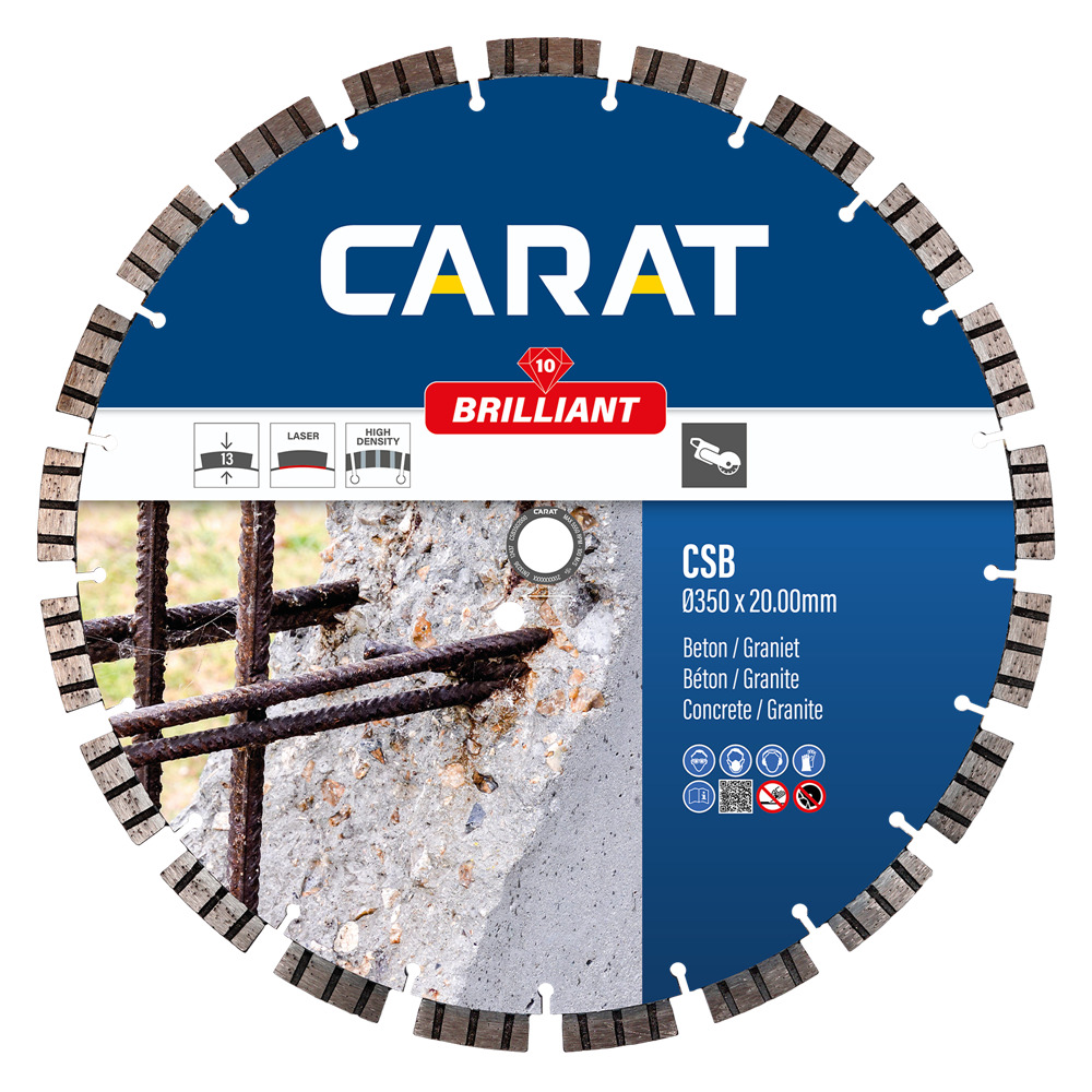 CSB BRILJANT 350X25,40 BETON REF:CSB3504000 CARAT